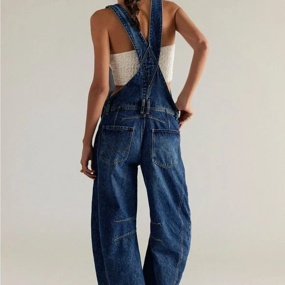 We The Free Barrel Overalls - Picture 2 of 8